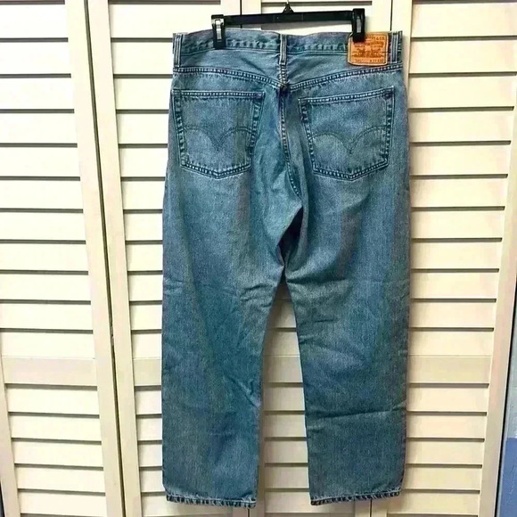 Levi’s 505 Regular Fit Jeans Size 38x32 - Picture 5 of 7